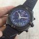 Copy Breitling Chronomat B01 Black Case RUBBER Strap Men Watch (3)_th.jpg